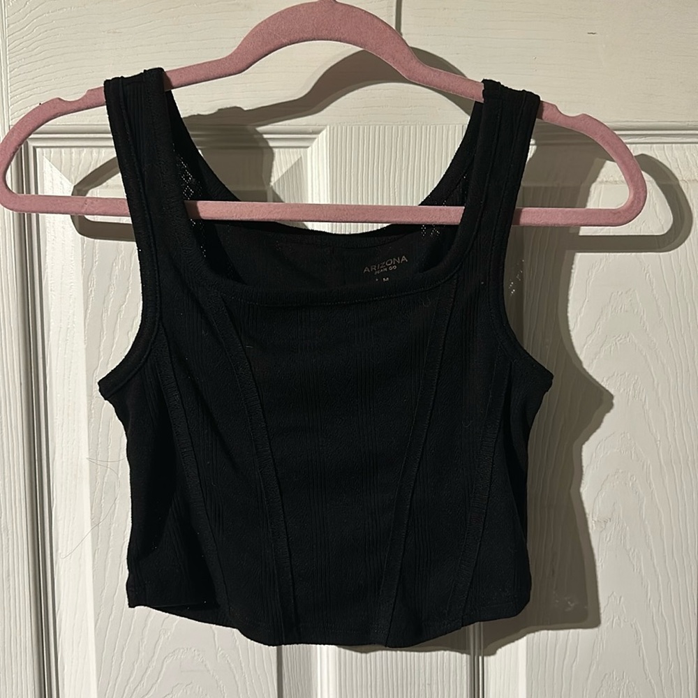 Corset style tank top
